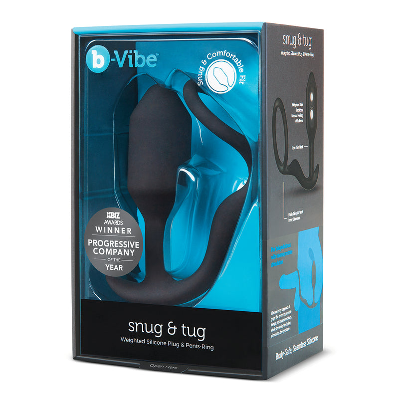 B-Vibe Snug & Tug Ring and Plug
