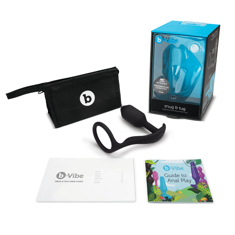 B-Vibe Snug & Tug Ring and Plug