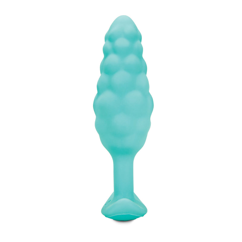 B-Vibe Bump Texture Vibrating Butt Plug Small