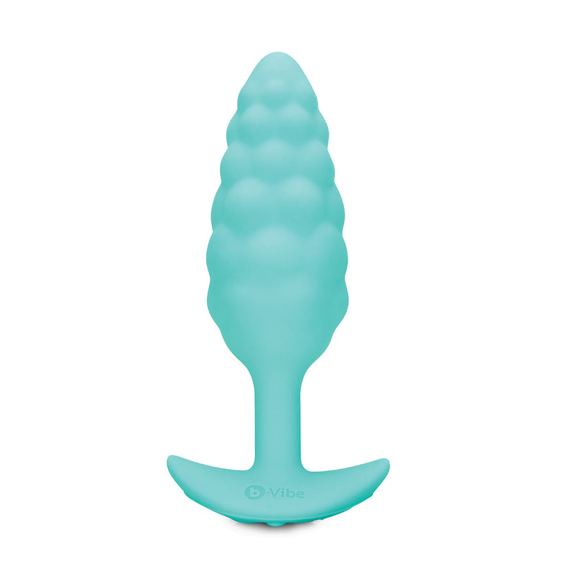B-Vibe Bump Texture Vibrating Butt Plug Small