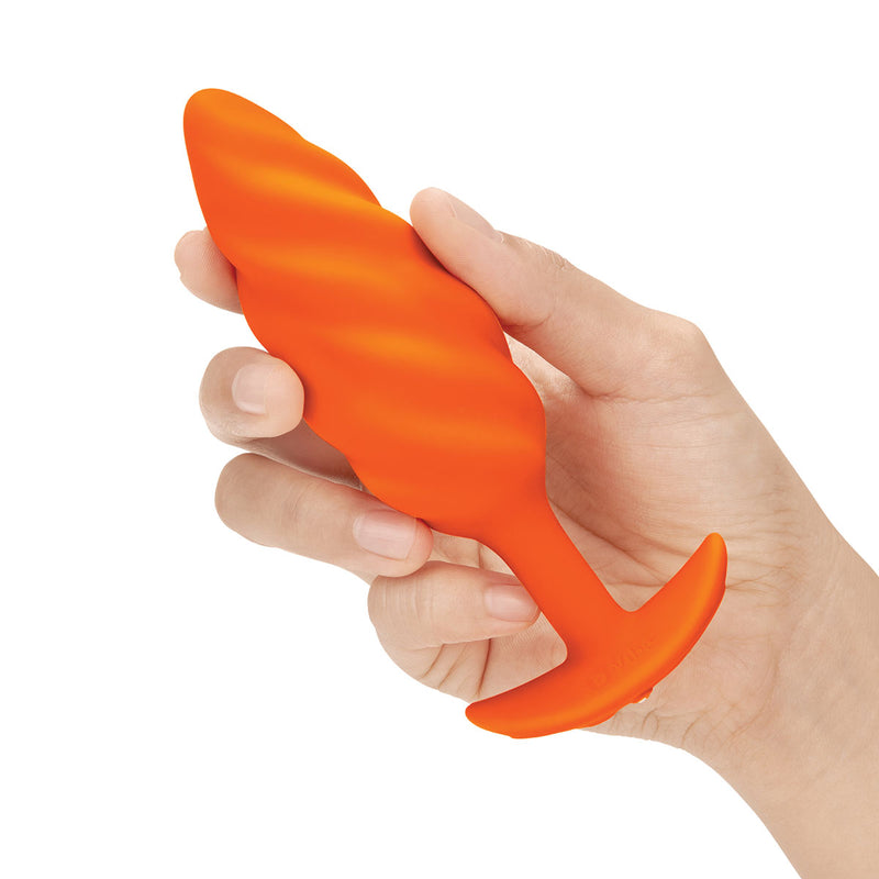 B-Vibe Bump Texture Vibrating Butt Plug Medium