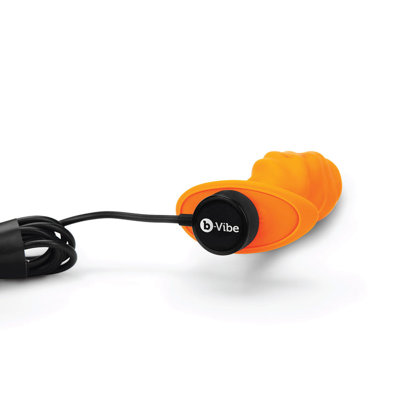 B-Vibe Bump Texture Vibrating Butt Plug Medium
