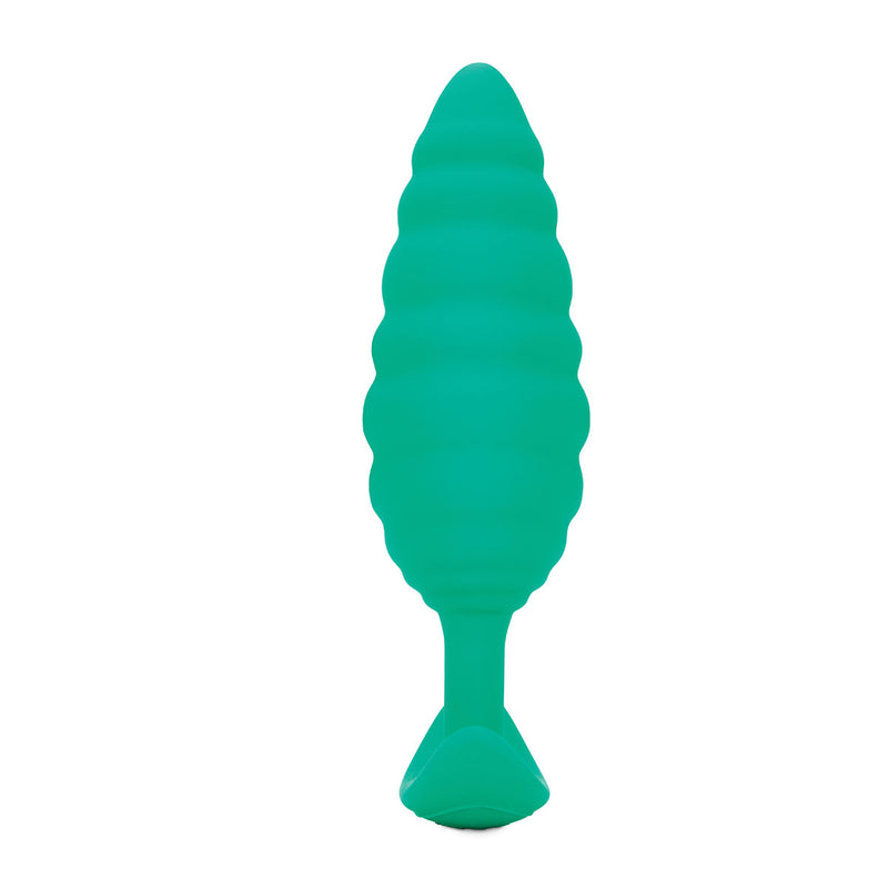 B-Vibe Bump Texture Vibrating Butt Plug Large