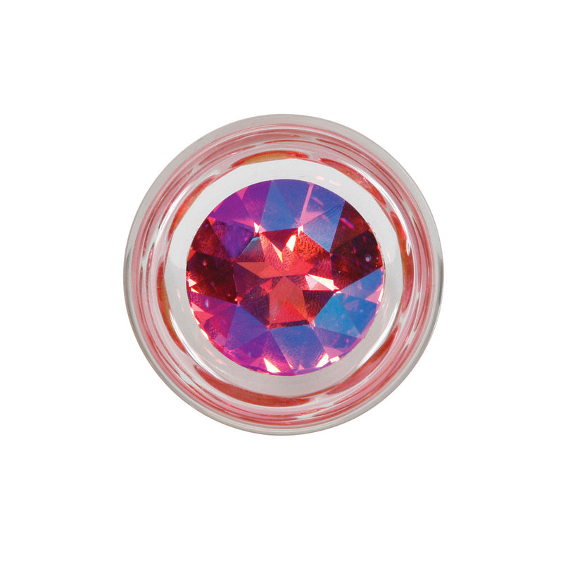 Crystal Delights Pineapple Delight Plug with Pink Crystal