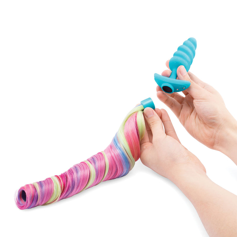 B-Vibe Unicorn Butt Plug Set