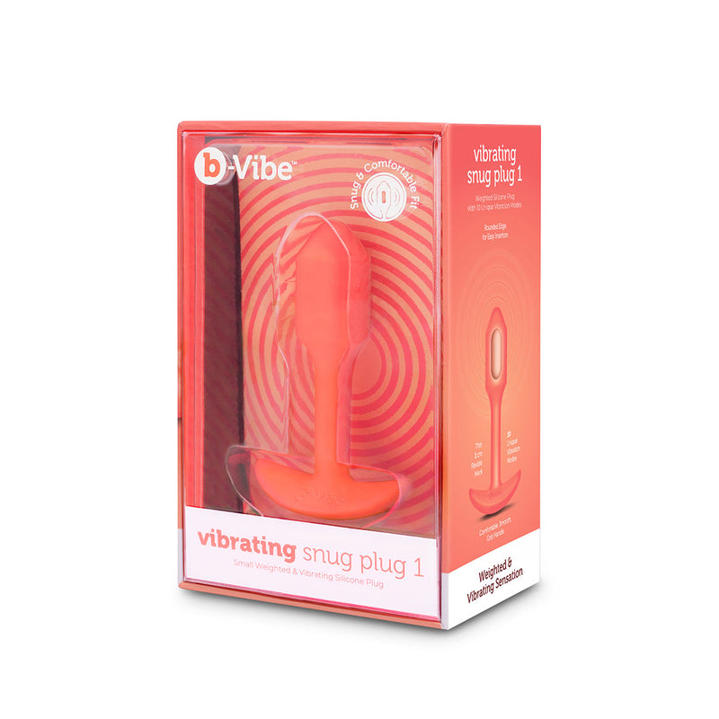 b-Vibe Vibrating Snug Plug 1