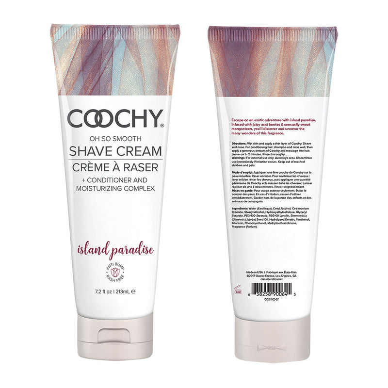 Coochy Island Paradise Shave Cream