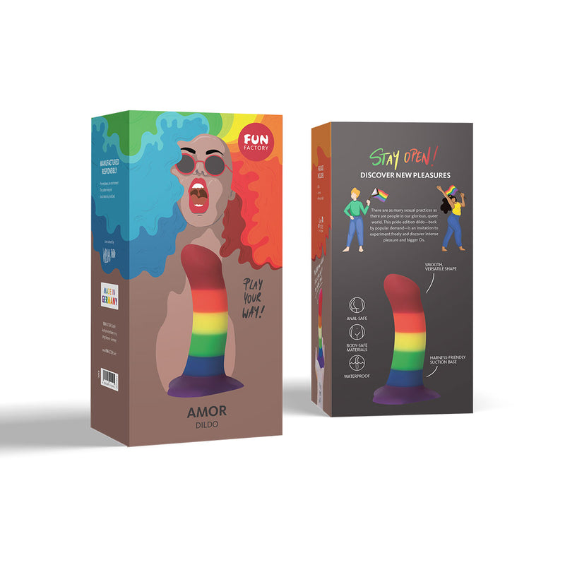 Fun Factory Limited Edition Rainbow Amor Dildo