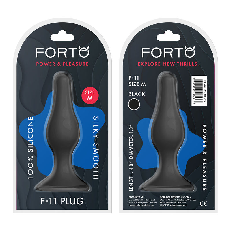 Forto F-11 Lungo Butt Plug Medium