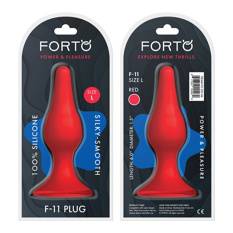 Forto F-11 Lungo Butt Plug Large