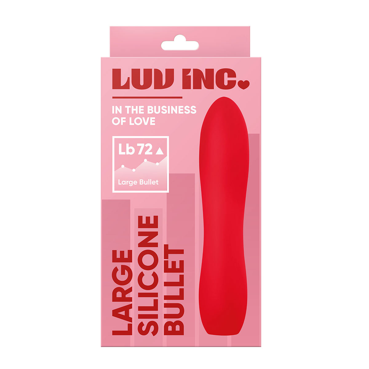 Luv Inc Large Silicone Bullet Vibrator