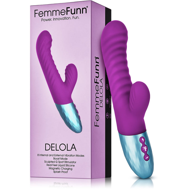 Femme Funn Delola Dual Density Rabbit Vibrator