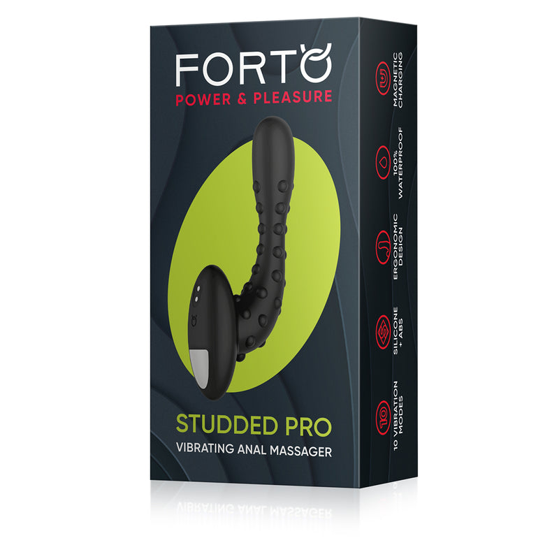 Forto Studded Vibrating Pro Plug