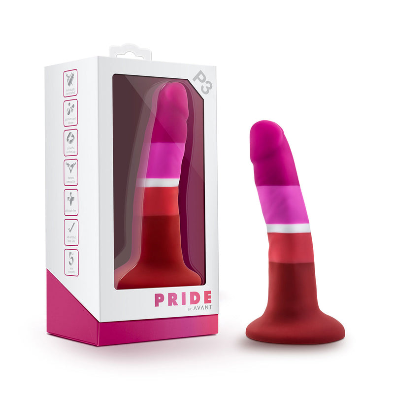 Avant P3 Lesbian Pride Beauty Dildo