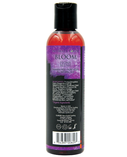 Intimate Earth Bloom Peony Blush Massage Oil
