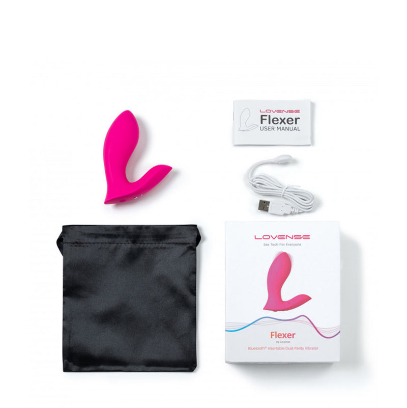 Lovense Flexer vibrator box contents